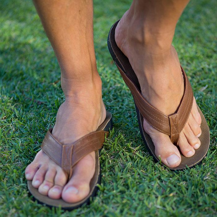 orthotic men's flip flops