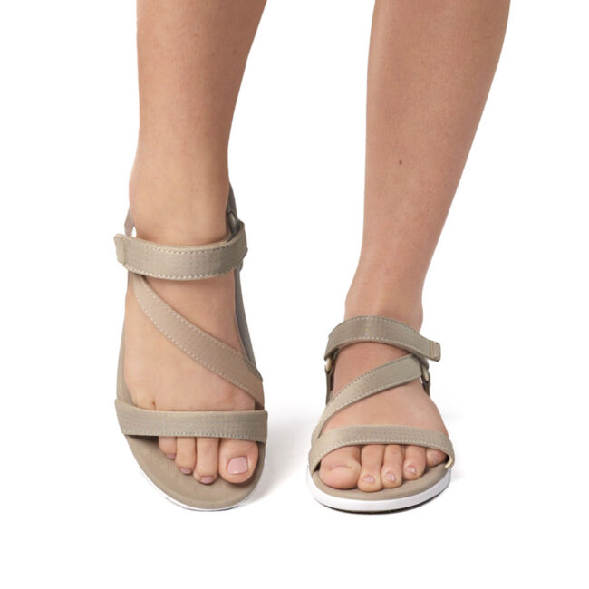 Zullaz 'Jenna' – Light Taupe | Footlogics Orthotics