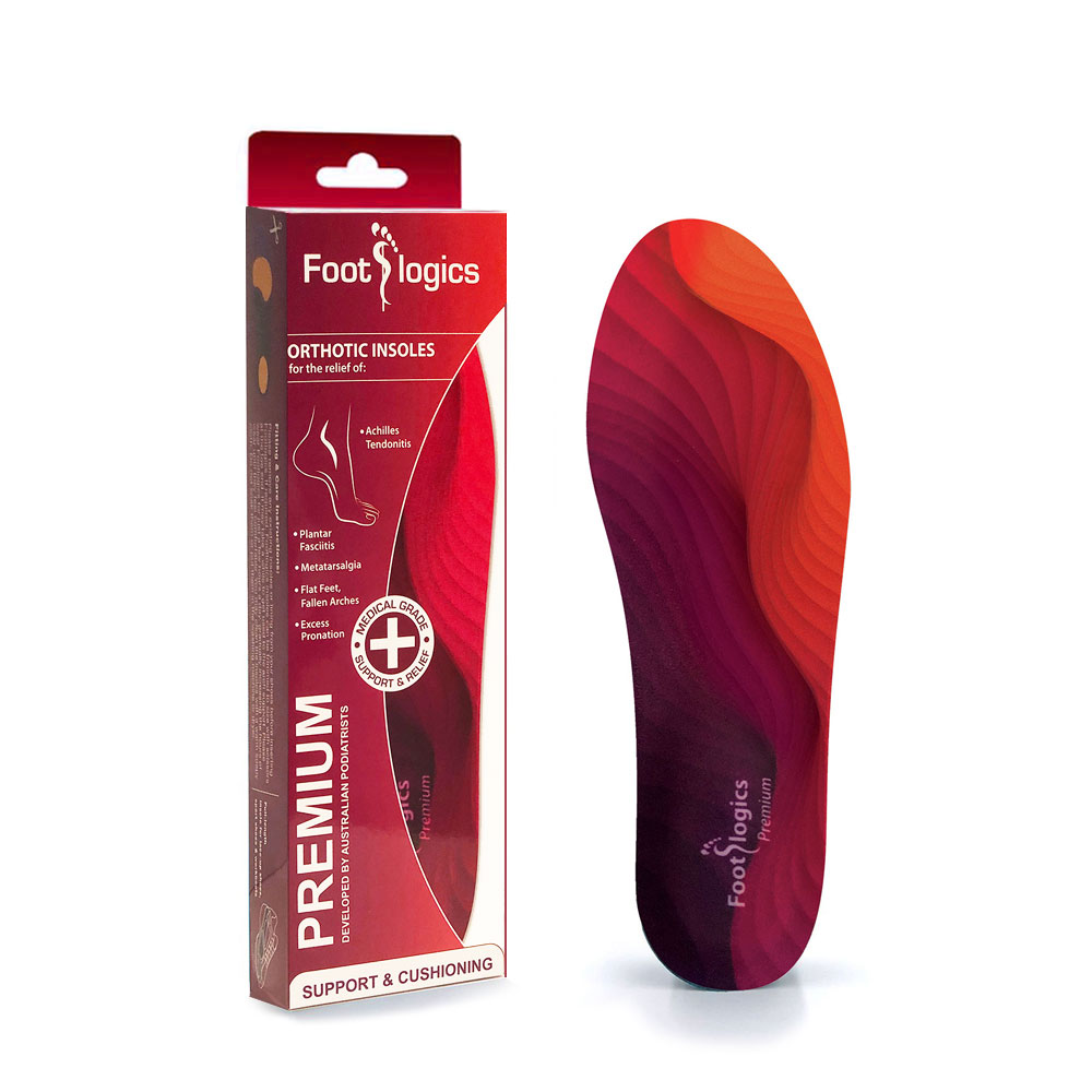 Footlogics Premium orthotic insoles