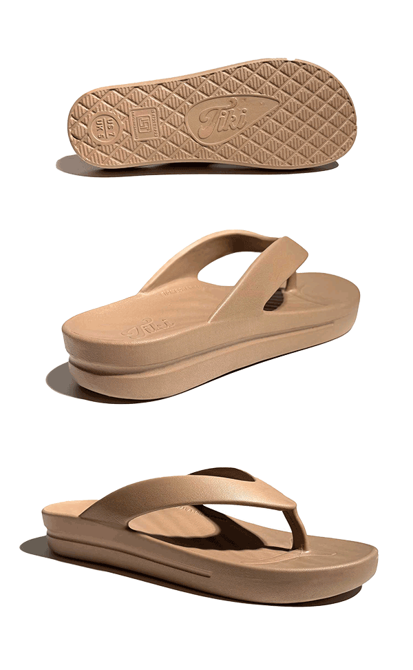 Orthotic flip flops for women