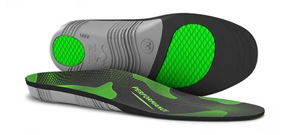 Plantar orthotics for high arches